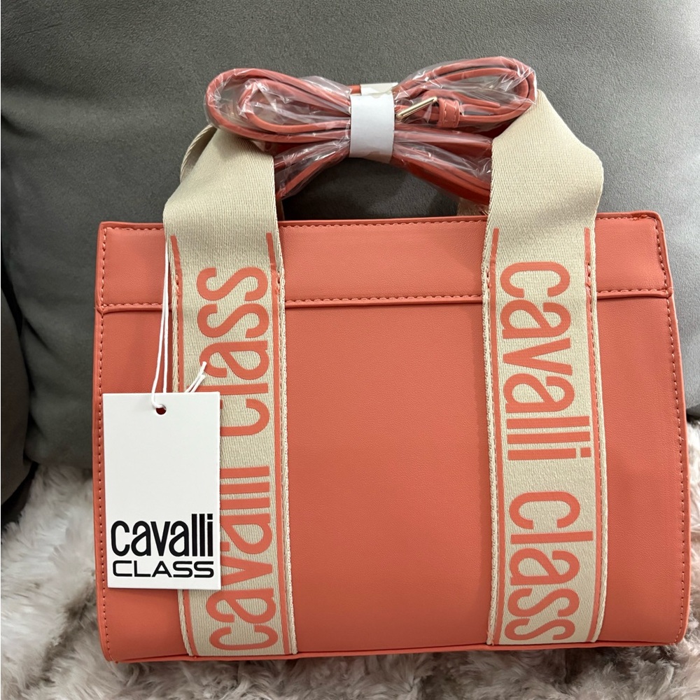 Cavalli Class Vibrant Coral Tote - Picture 3 of 6